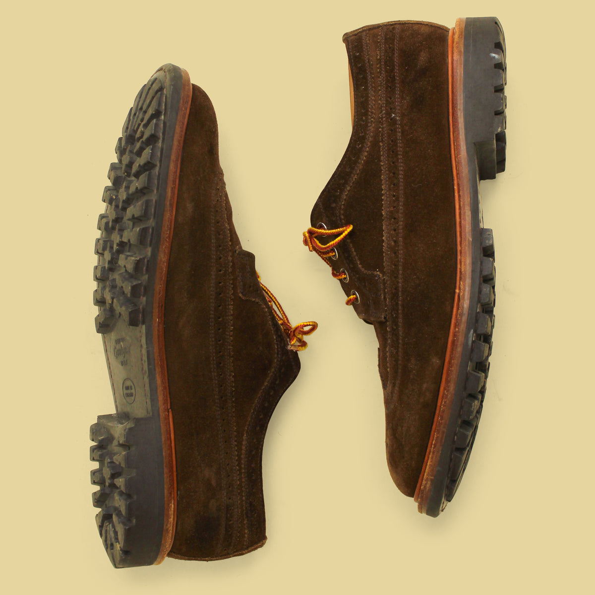 Mark McNairy Chocolate Suede Longwing Bluchers 11