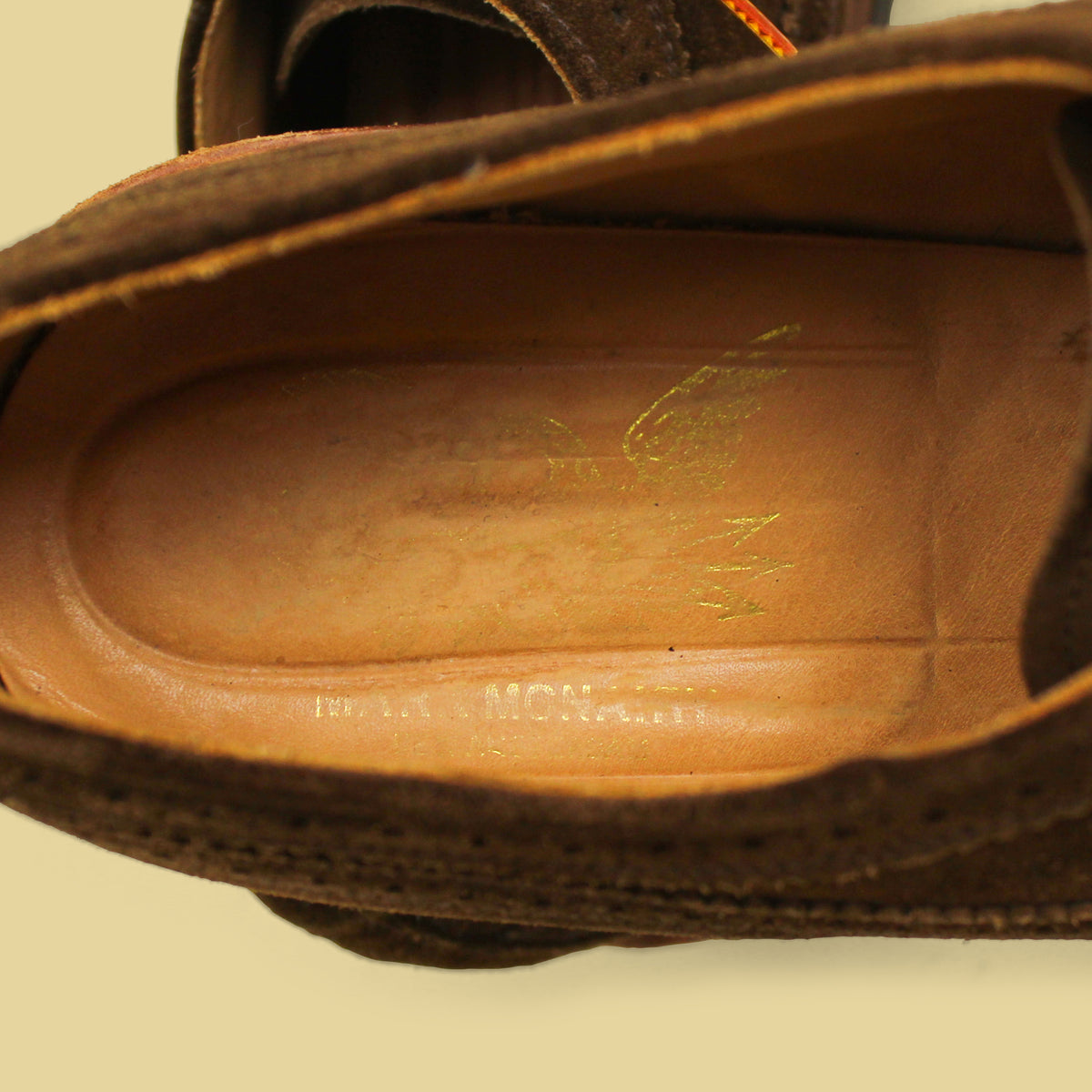 Mark McNairy Chocolate Suede Longwing Bluchers 11