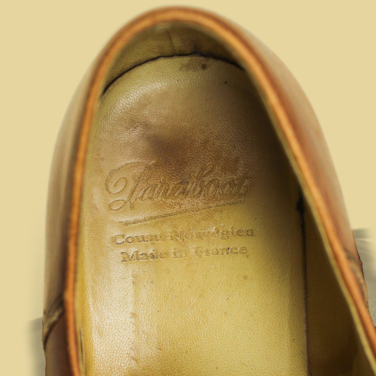 Paraboot Brown Leather Michael Tyrolean Shoes 44