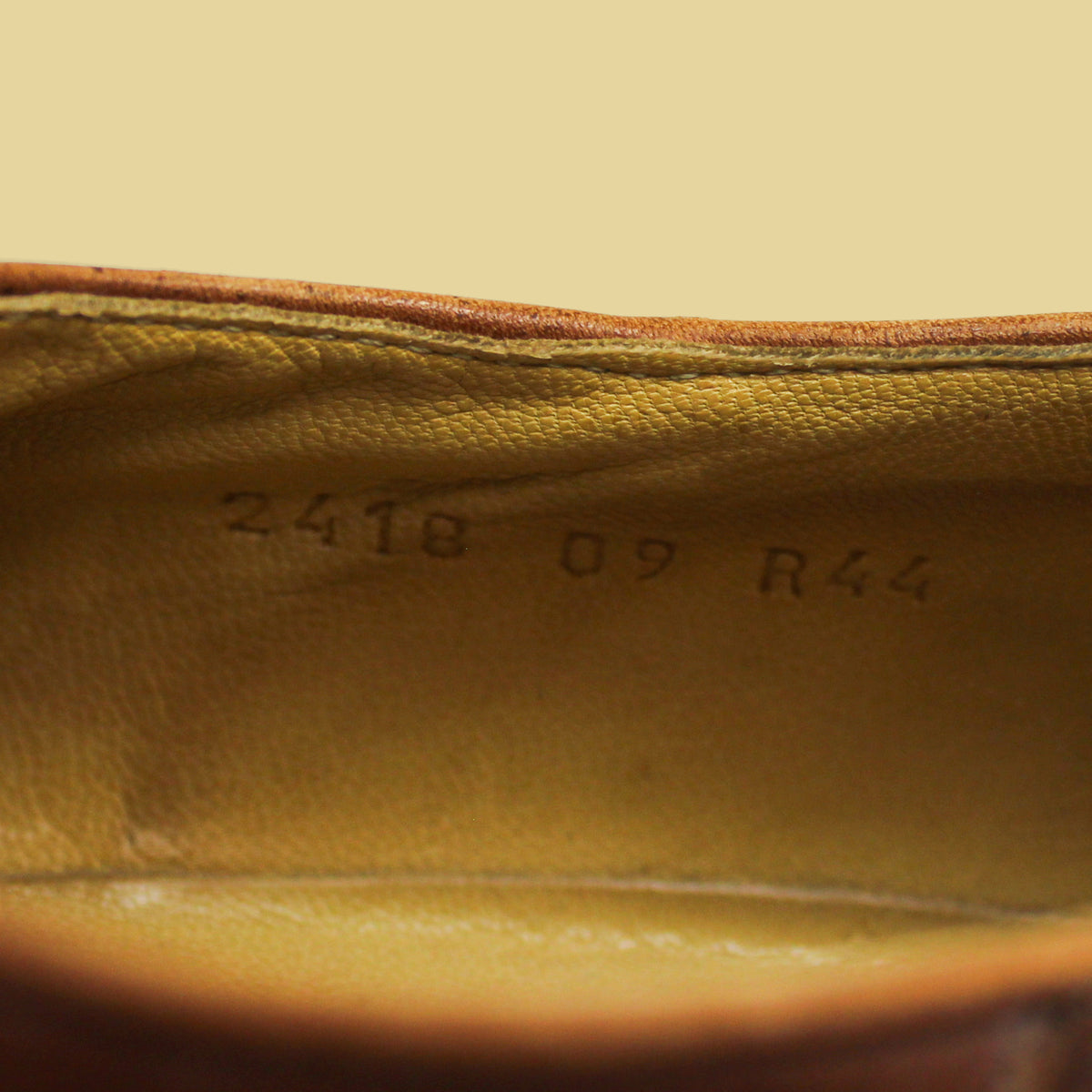 Paraboot Brown Leather Michael Tyrolean Shoes 44