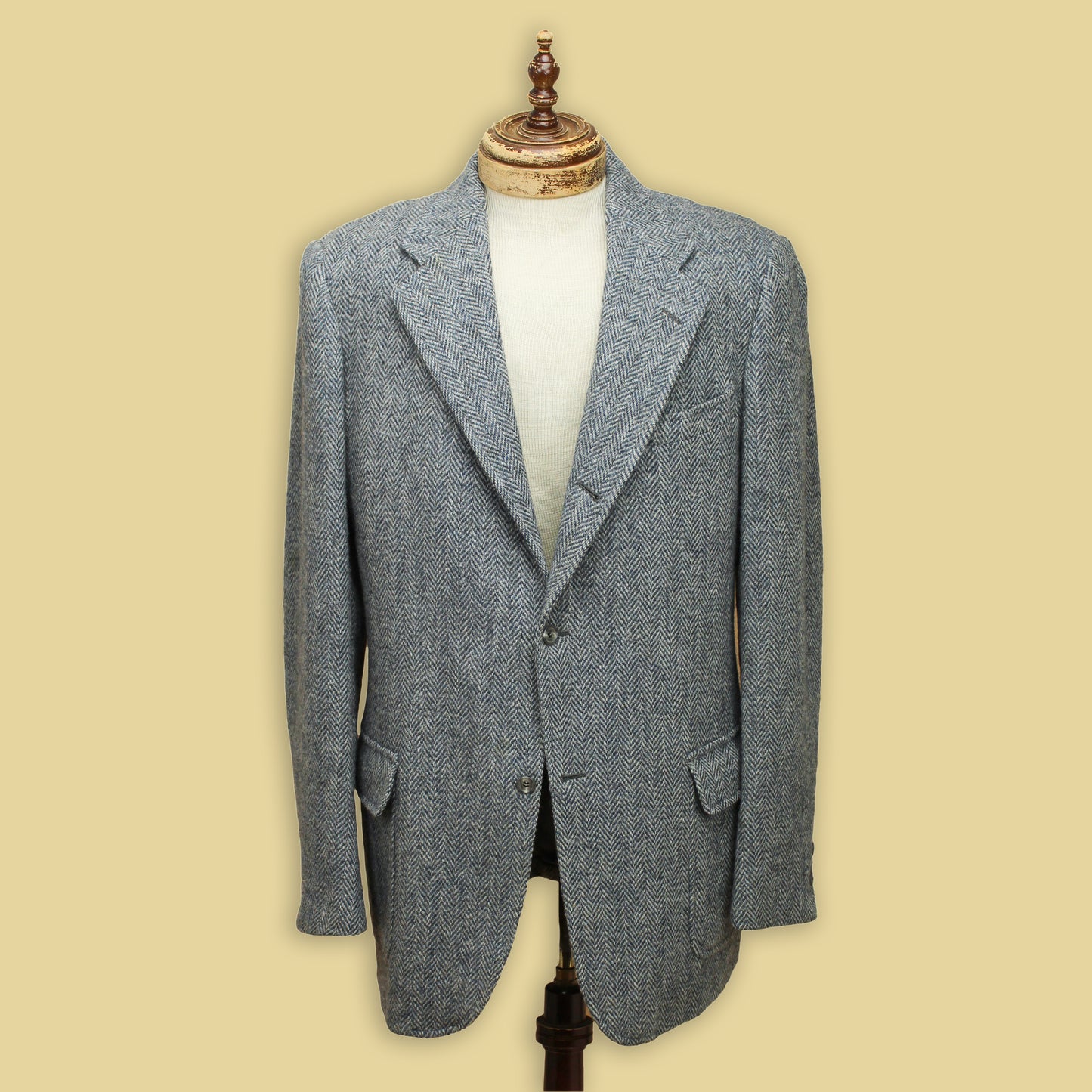 Brooks Brothers Wool Herringbone Tweed Sport Coat