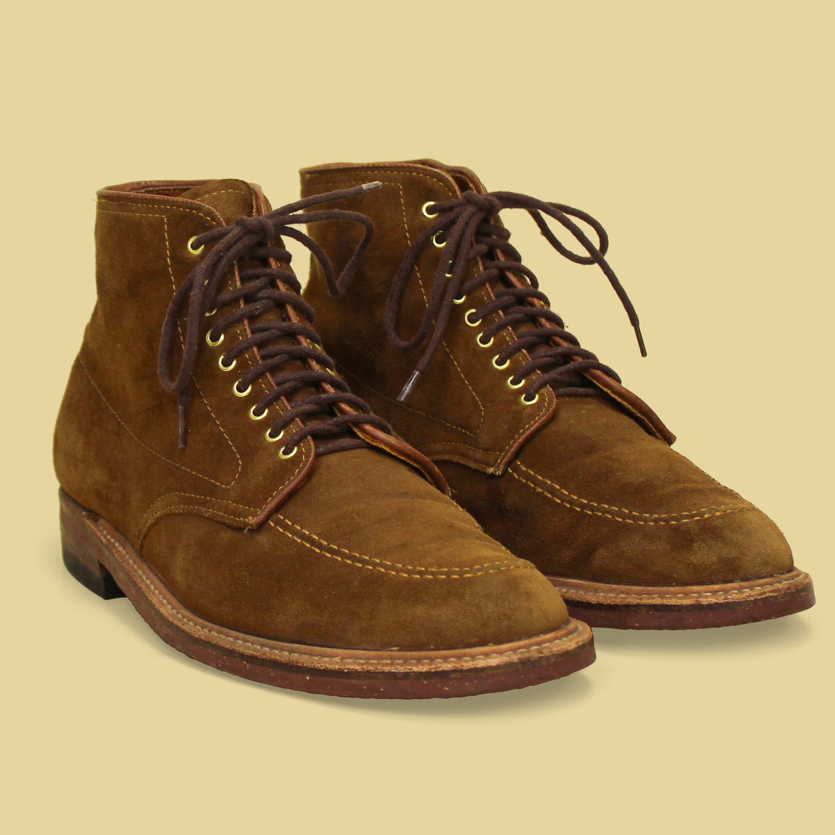 Alden Snuff Suede Indy Boots 10