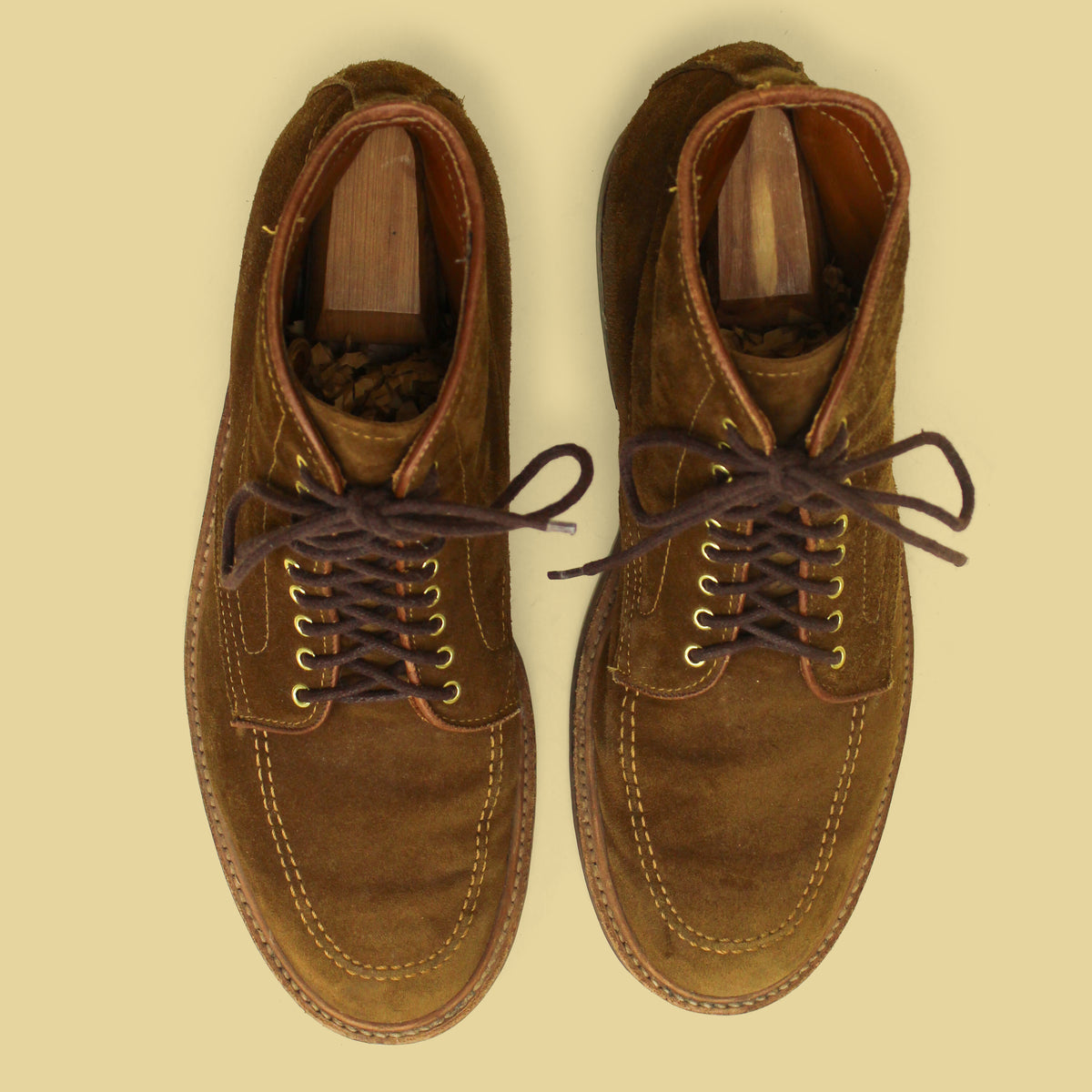 Alden Snuff Suede Indy Boots 10