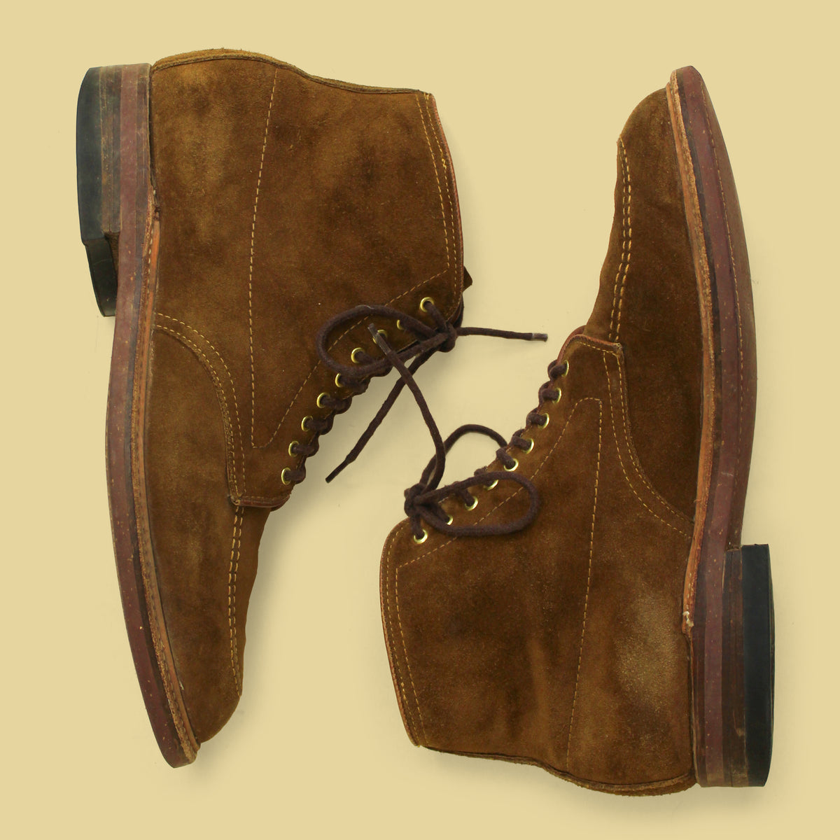 Alden Snuff Suede Indy Boots 10