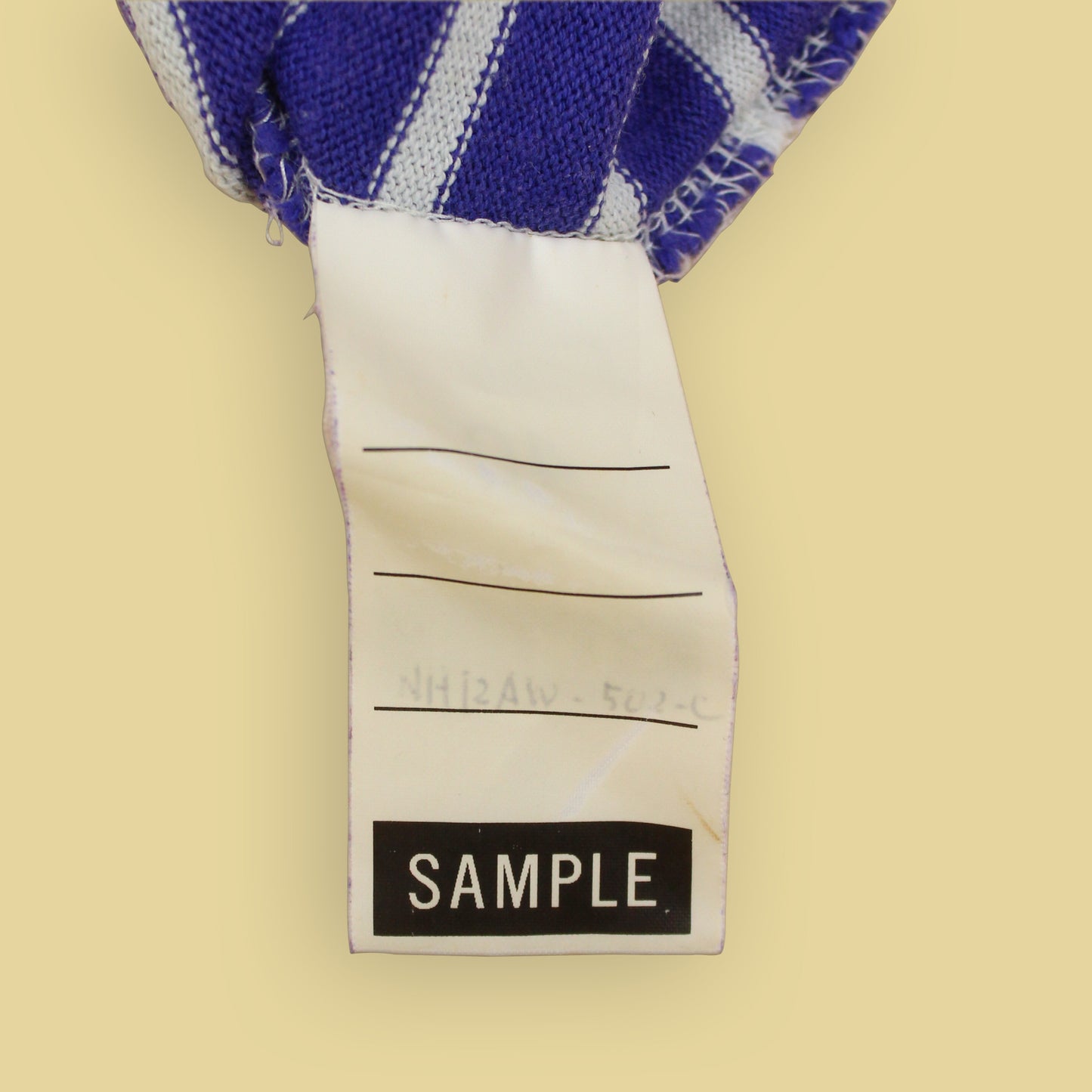 N.Hoolywood Sample Anchor Print Breton Stripe Shirt