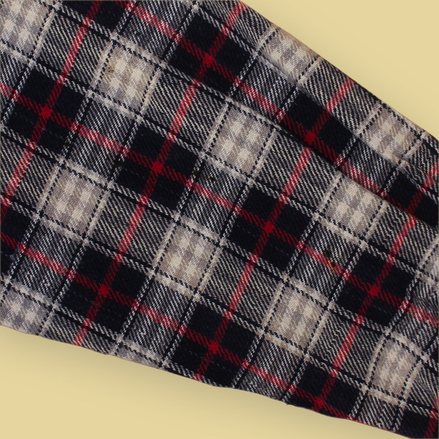 Double RL Plaid Cotton Flannel Work Shirt