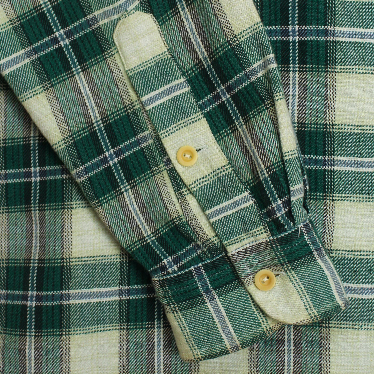 Double RL Plaid Cotton Flannel Work Shirt