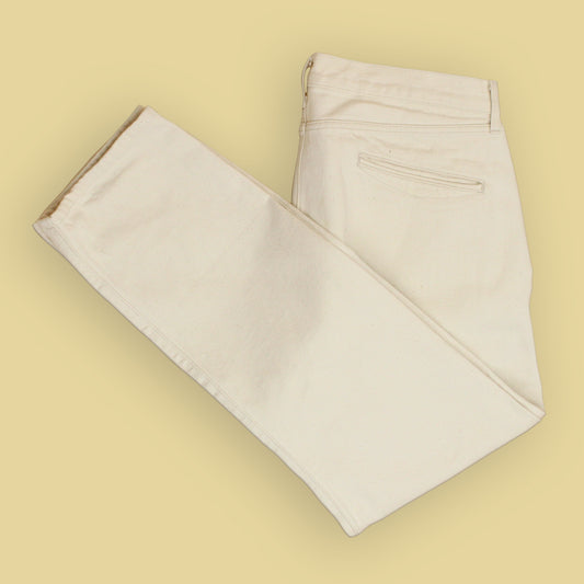 Imogene + Willie Ecru Selvedge Oscar Denim Trouser