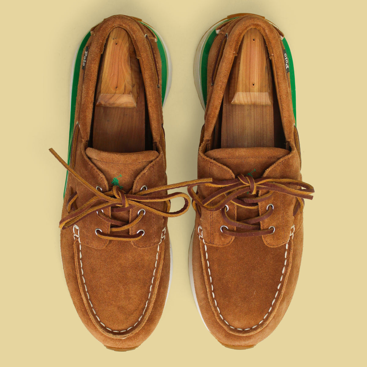 Polo Ralph Lauren Suede Boat Shoe Sneakers 10
