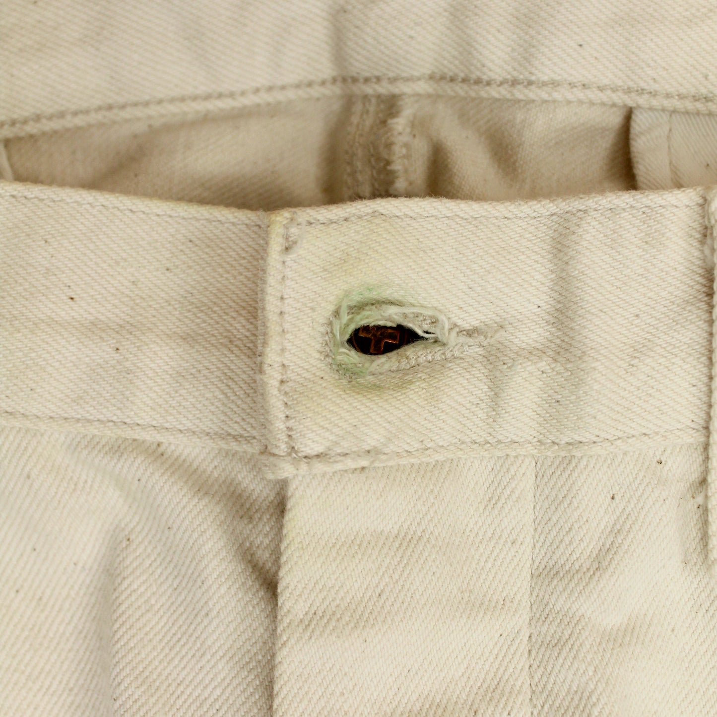 Imogene + Willie Ecru Selvedge Oscar Denim Trouser