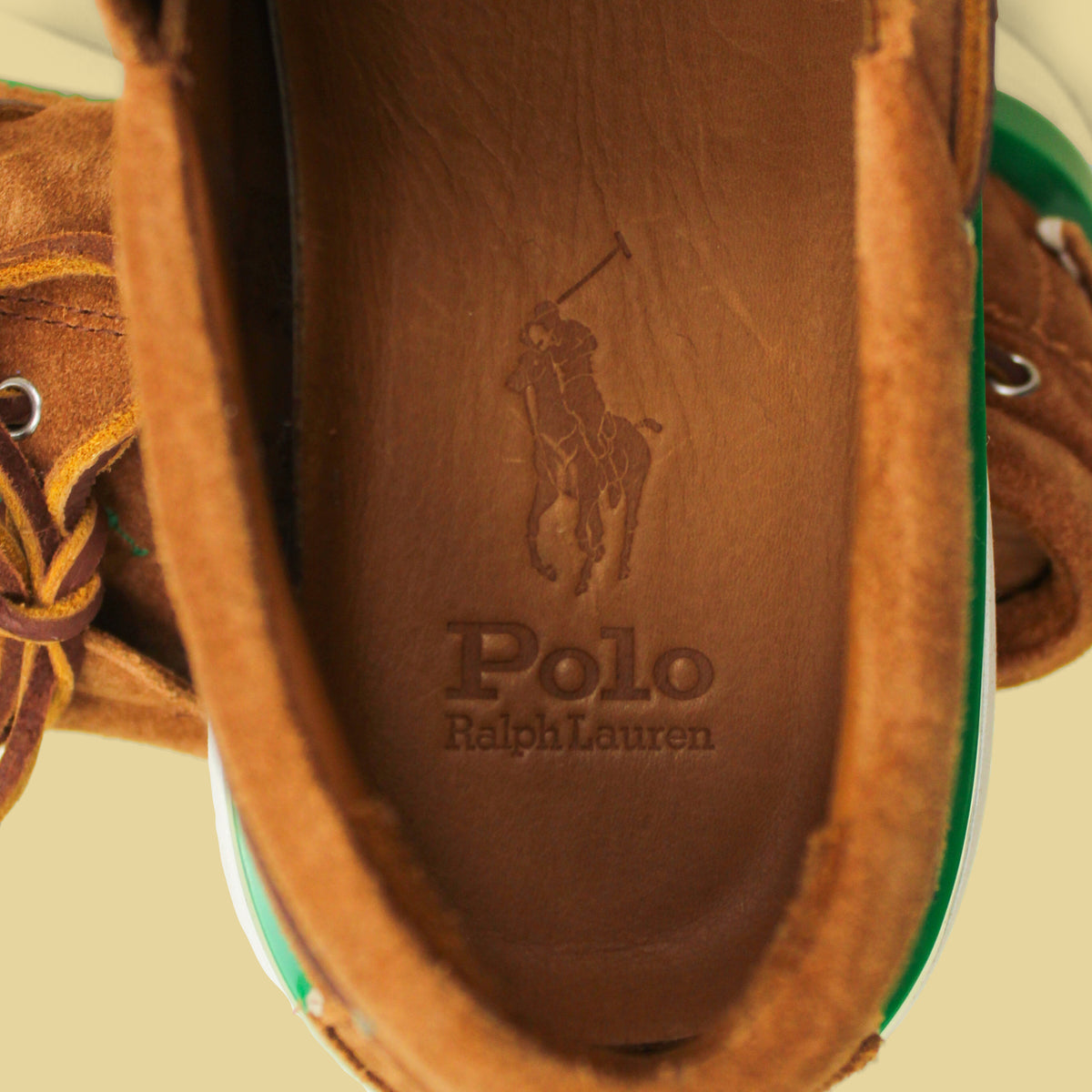 Polo Ralph Lauren Suede Boat Shoe Sneakers 10