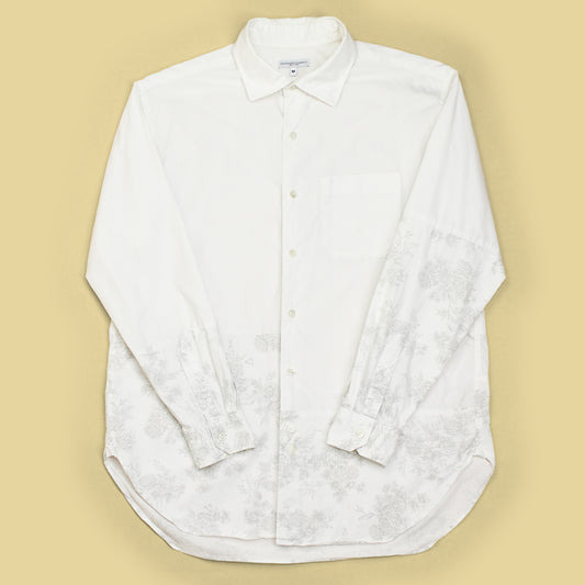 Engineered Garments Patchwork Floral Spread Collar Shirt