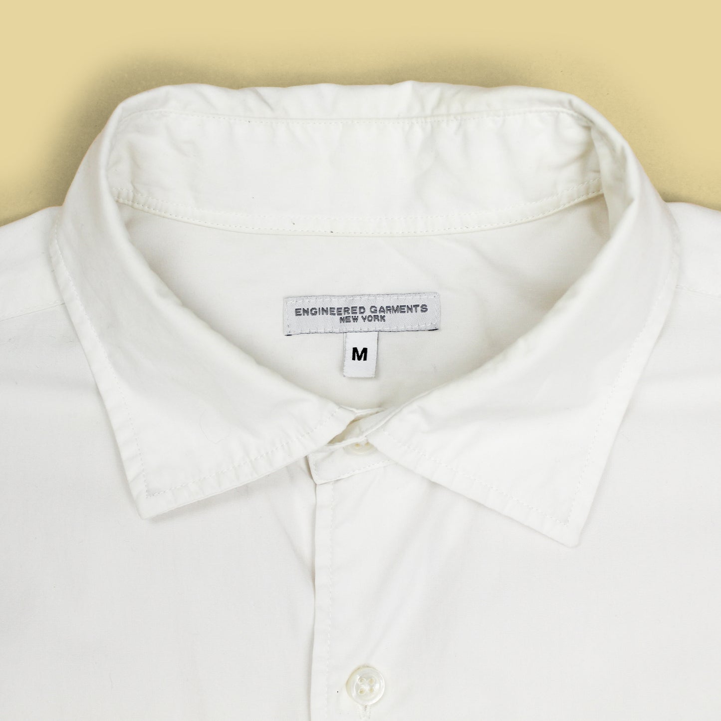 Engineered Garments Patchwork Floral Spread Collar Shirt