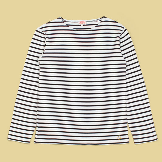 Armor-Lux Breton Stripe Long Sleeve T-Shirt