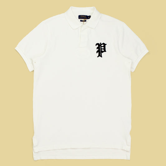 Polo Ralph Lauren Old English "P" Patch Pique Knit Polo Shirt