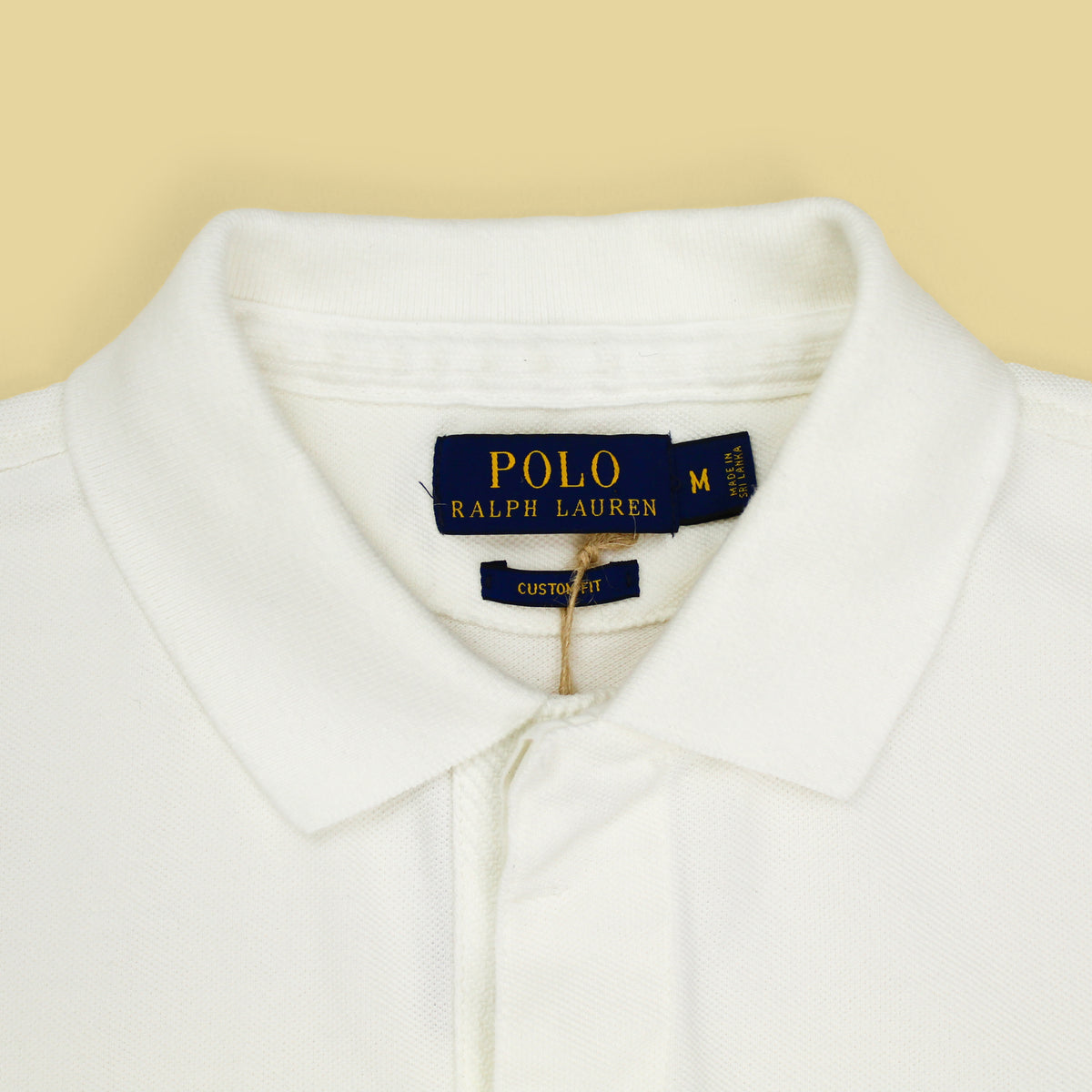 Polo Ralph Lauren Old English "P" Patch Pique Knit Polo Shirt