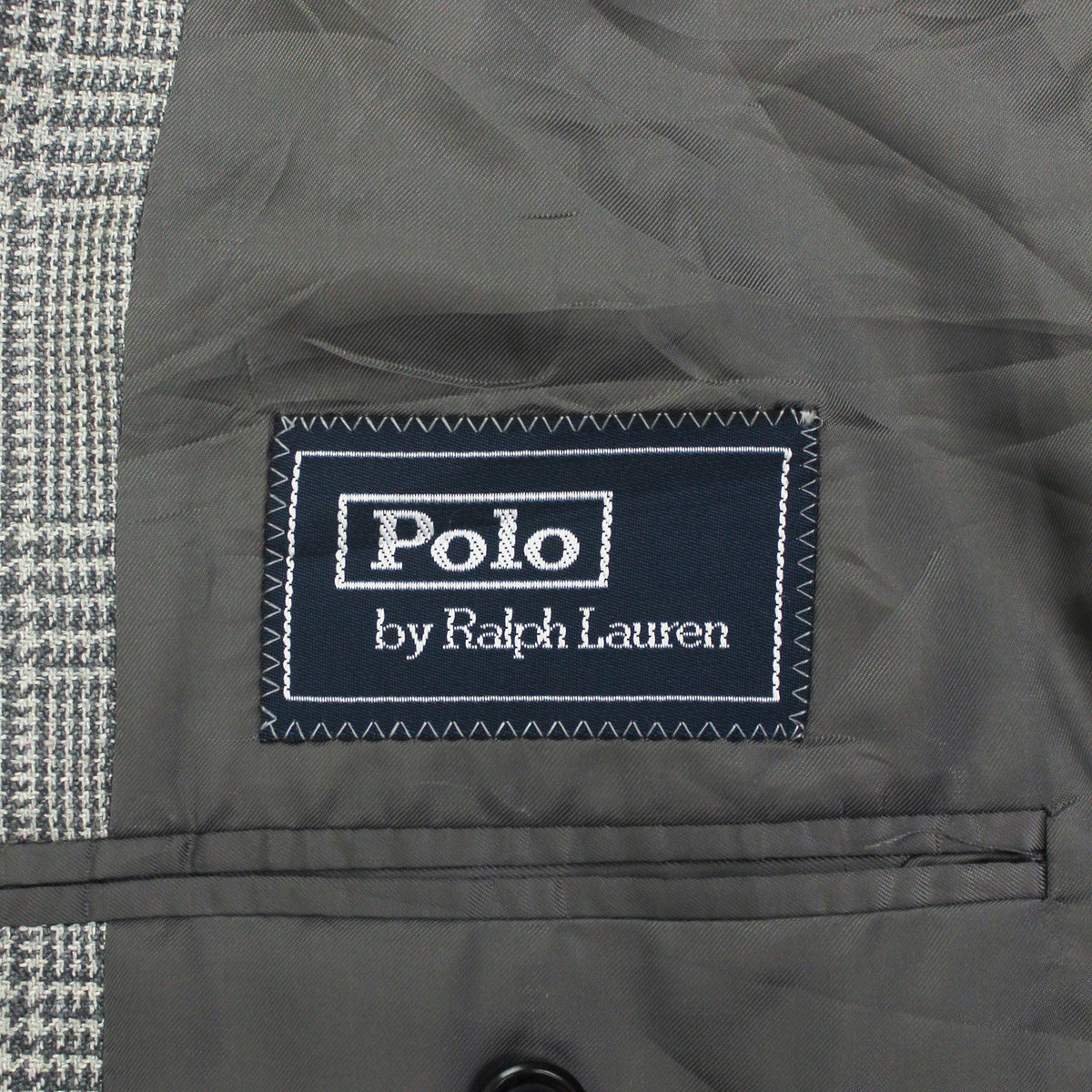 Polo Ralph Lauren Wool Silk Glen Plaid Sport Coat