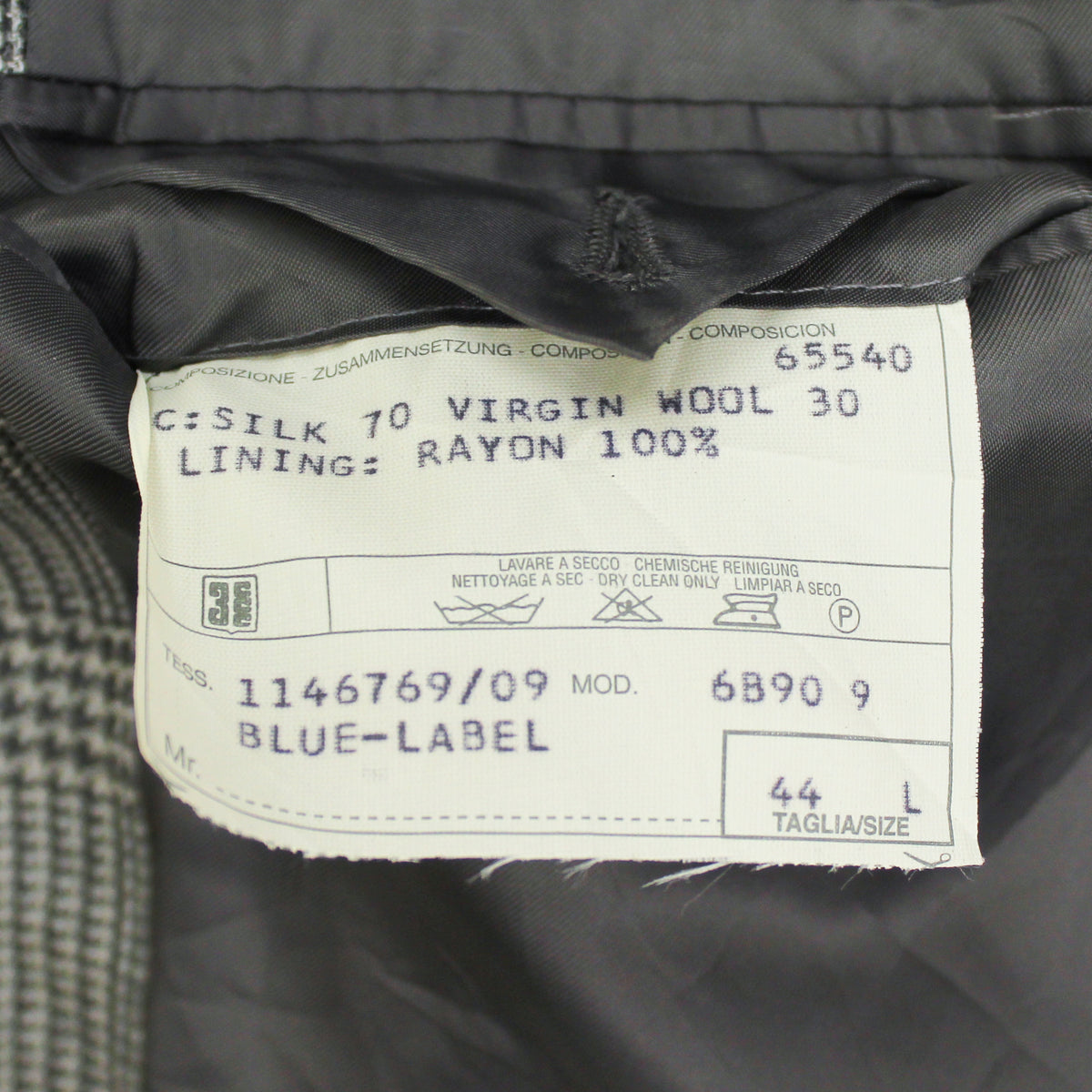 Polo Ralph Lauren Wool Silk Glen Plaid Sport Coat