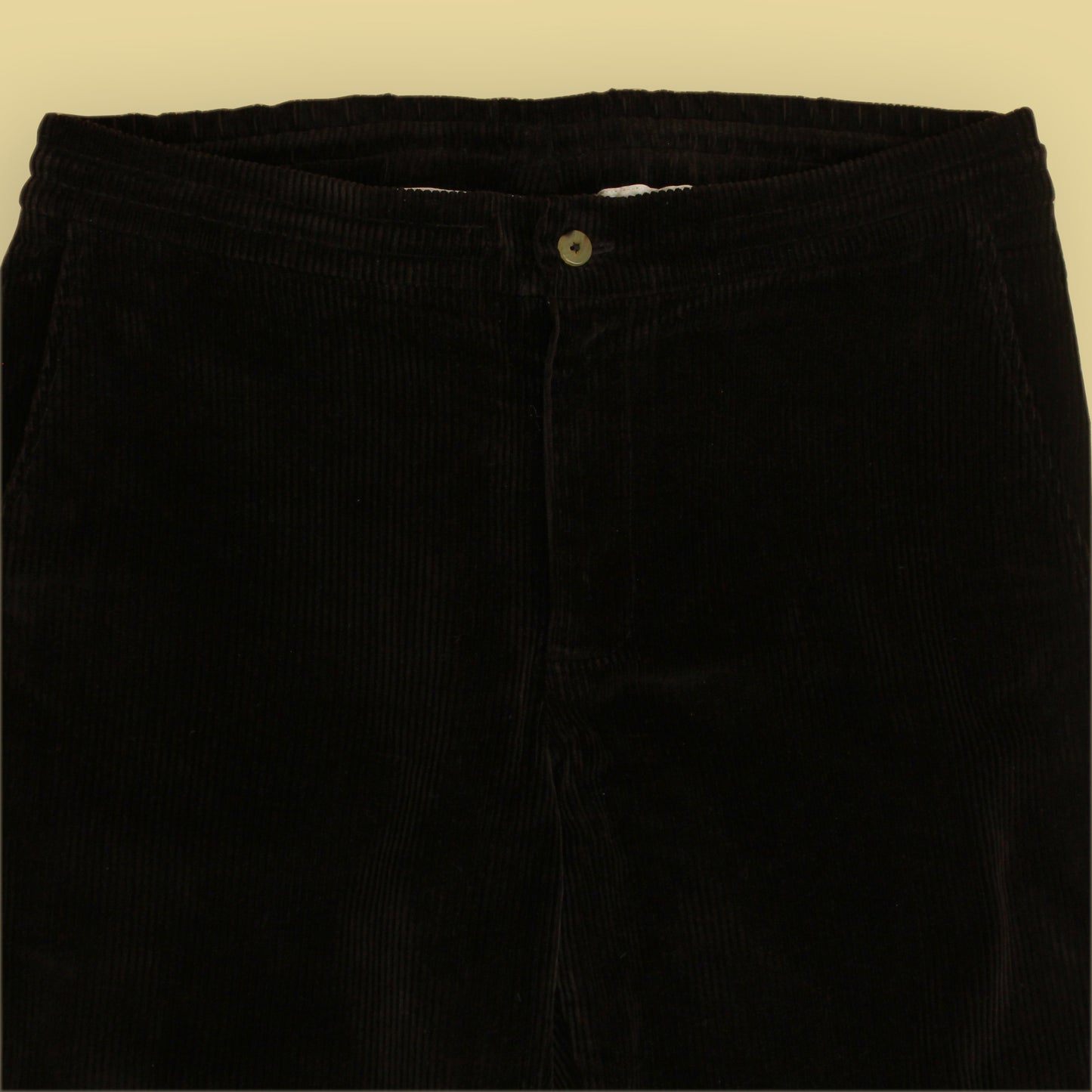 De Bonne Facture Wide-Wale Corduroy Drawstring Easy Pants
