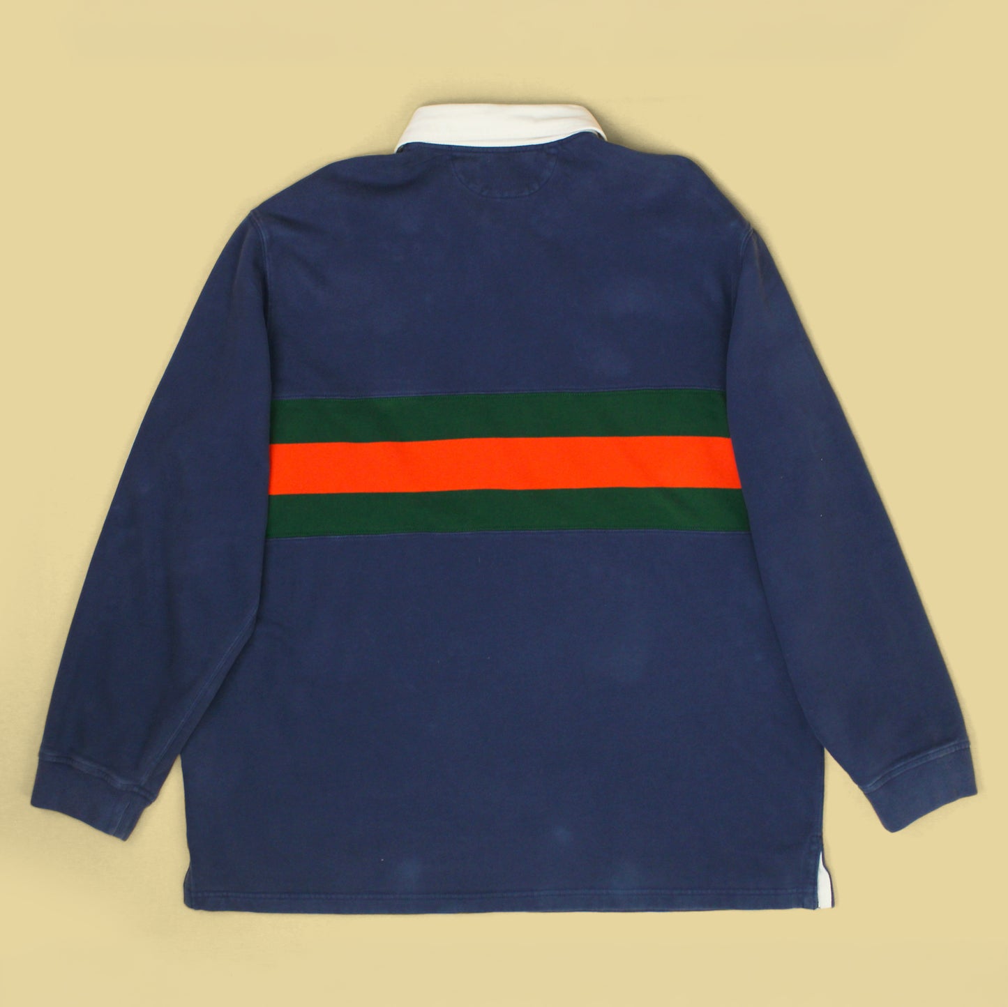 Polo Ralph Lauren Striped Fleece Rugby Sweatshirt