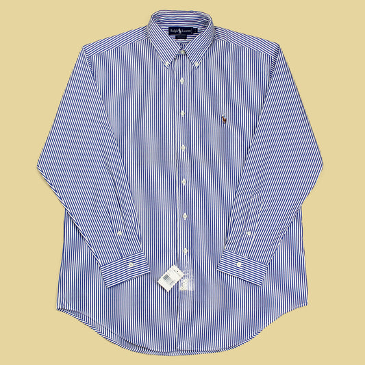Vintage Polo Ralph Lauren Striped Cotton Button-Down Yarmouth Shirt