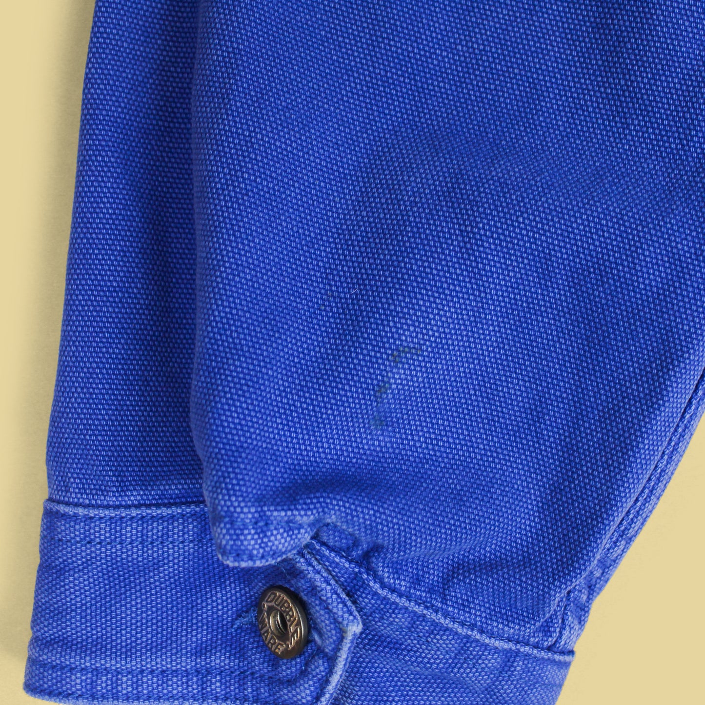Dubbleware Garment-Dyed Canvas Crop Conductor Jacket