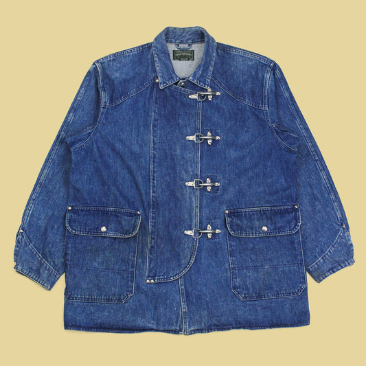 Vintage Polo Country Denim Fireman Jacket