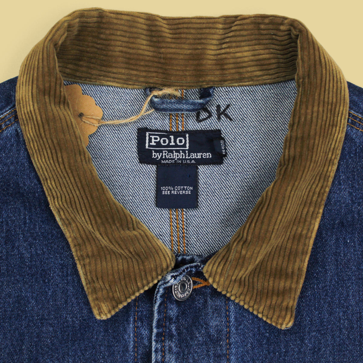 Vintage Polo Ralph Lauren Sportsman Denim Jacket