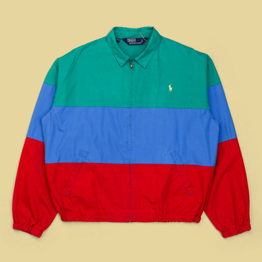 Vintage Polo Ralph Lauren Color Block Harrington Swing Jacket