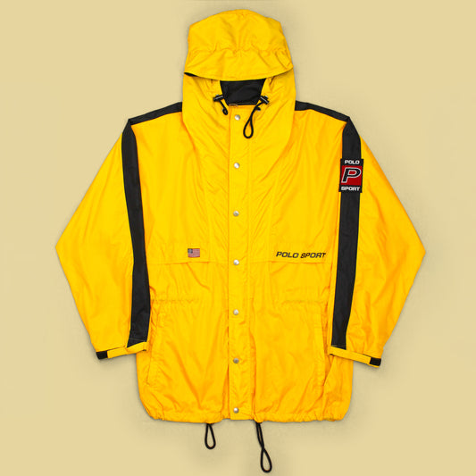 Vintage Polo Sport Hooded Windbreaker Parka