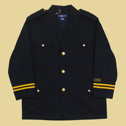 Vintage Polo Ralph Lauren Cotton Naval Uniform Jacket