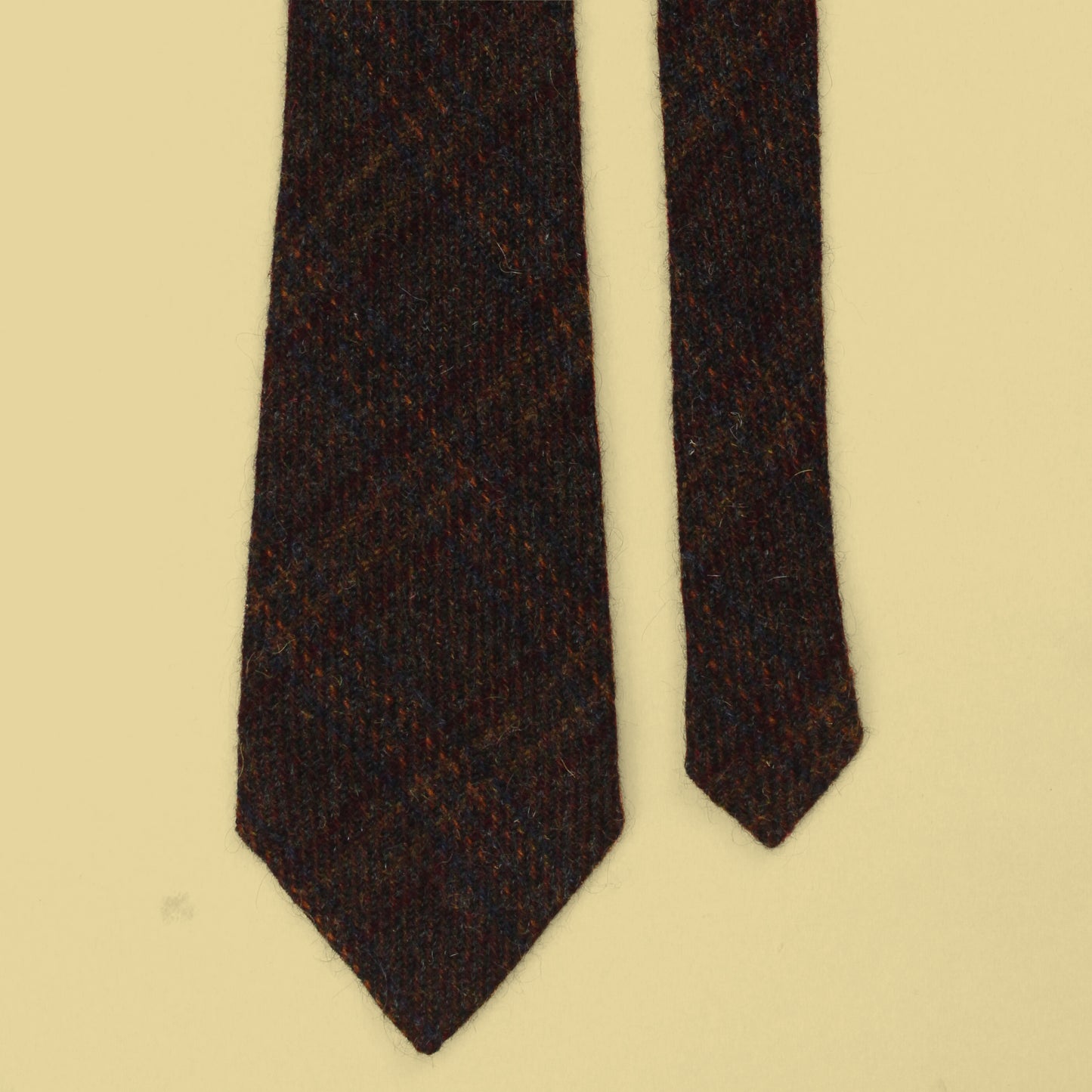 Kevin & Howlin Check Wool Tweed Tie