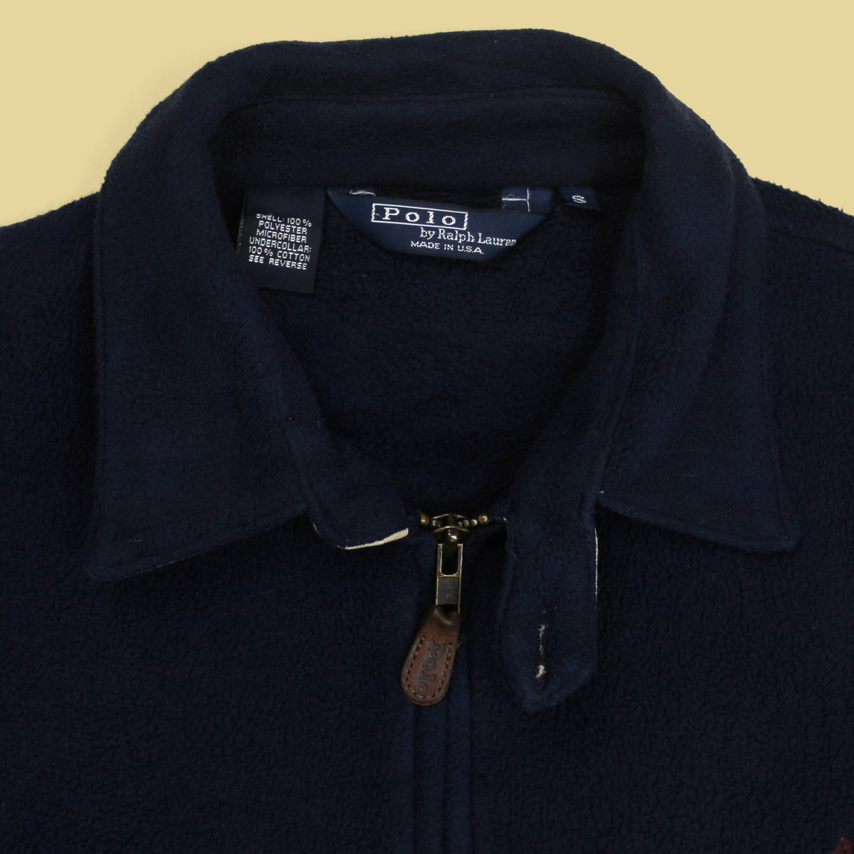 Vintage Polo Ralph Lauren Fleece Harrington Swing Jacket