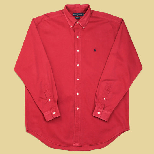 Vintage Polo Ralph Lauren Twill Button Down Blake Shirt