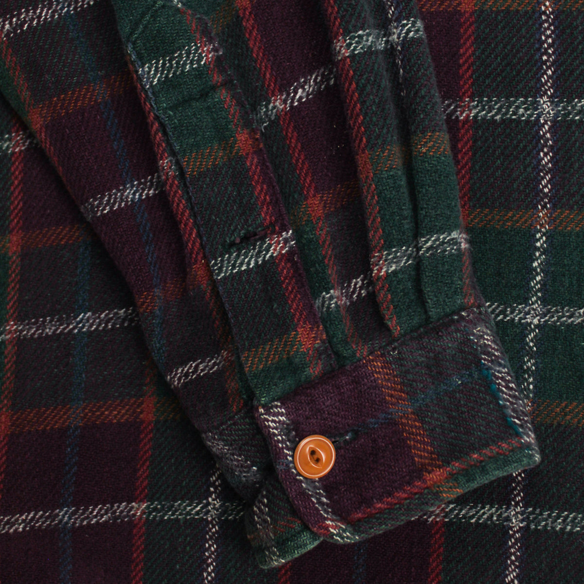 Vintage Polo Ralph Lauren Plaid Cotton Flannel Work Shirt