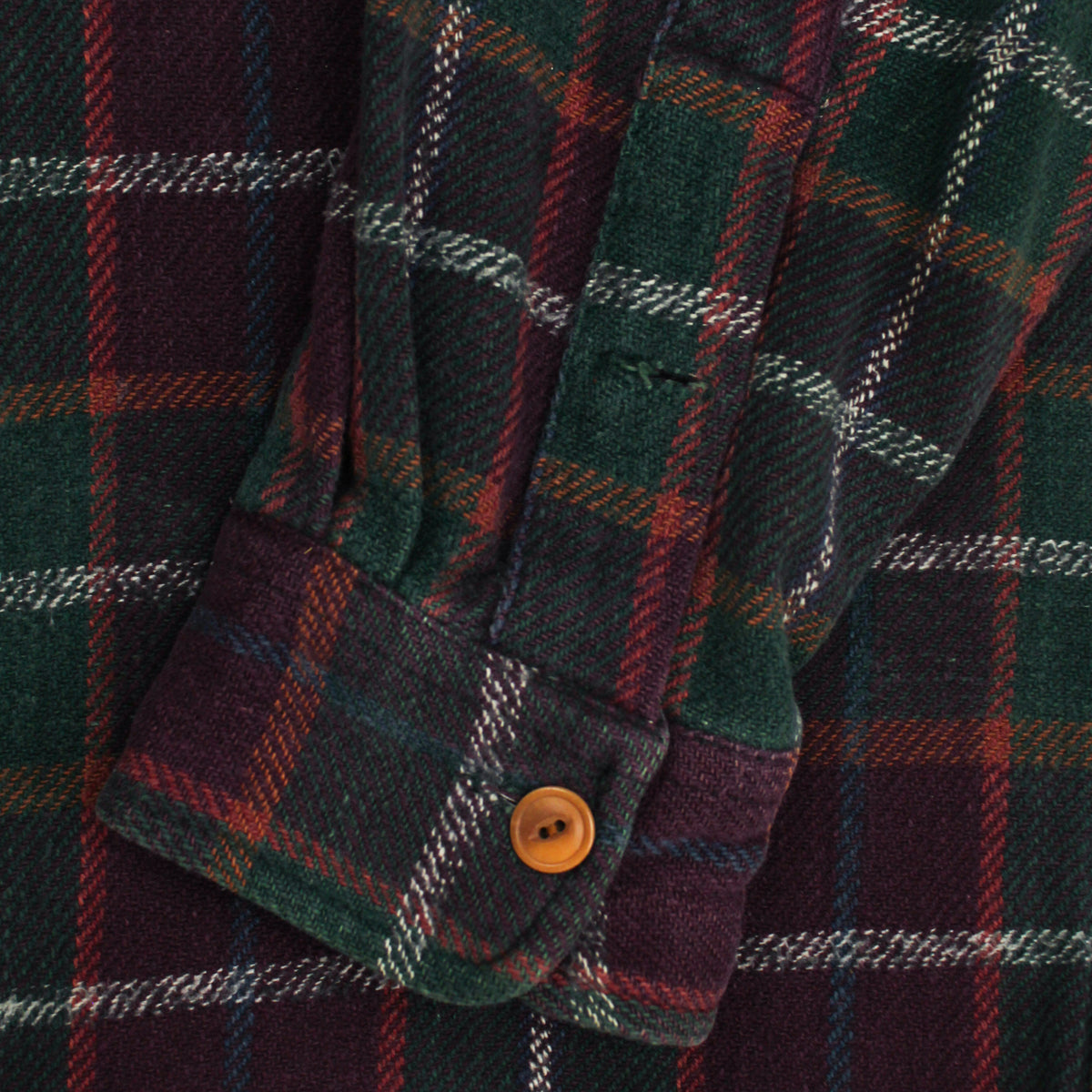 Vintage Polo Ralph Lauren Plaid Cotton Flannel Work Shirt
