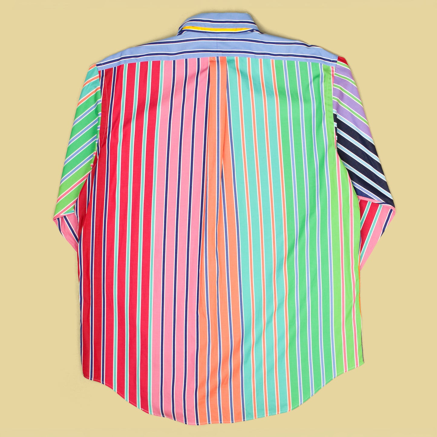 Polo Ralph Lauren Variegated Stripe Button Down Fun Shirt