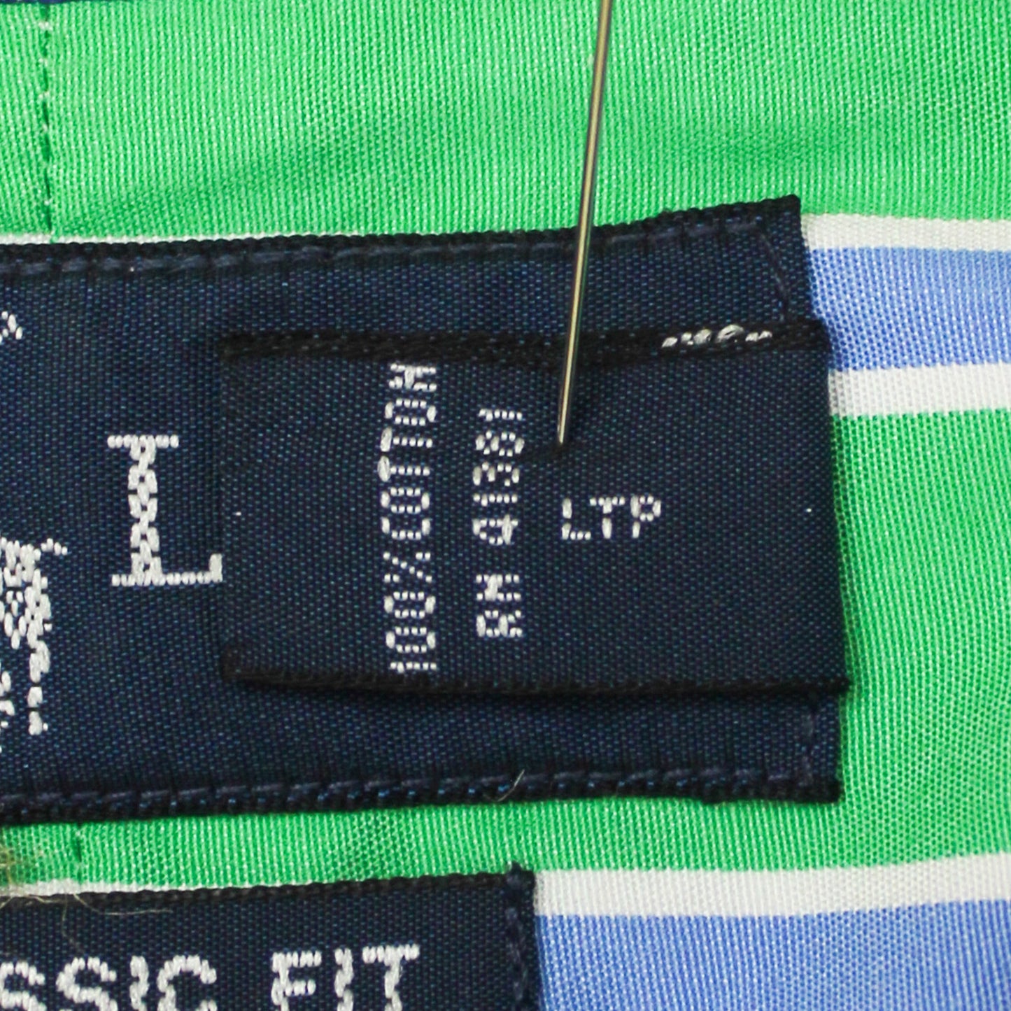 Polo Ralph Lauren Variegated Stripe Button Down Fun Shirt
