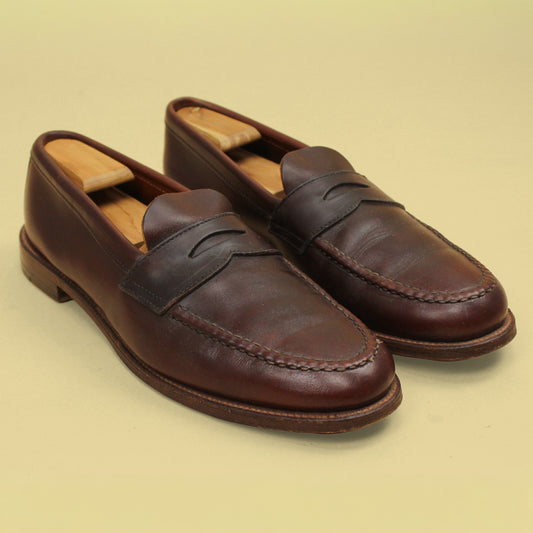 Alden Brown Chromexcel Leisure Handsewn Penny Loafers