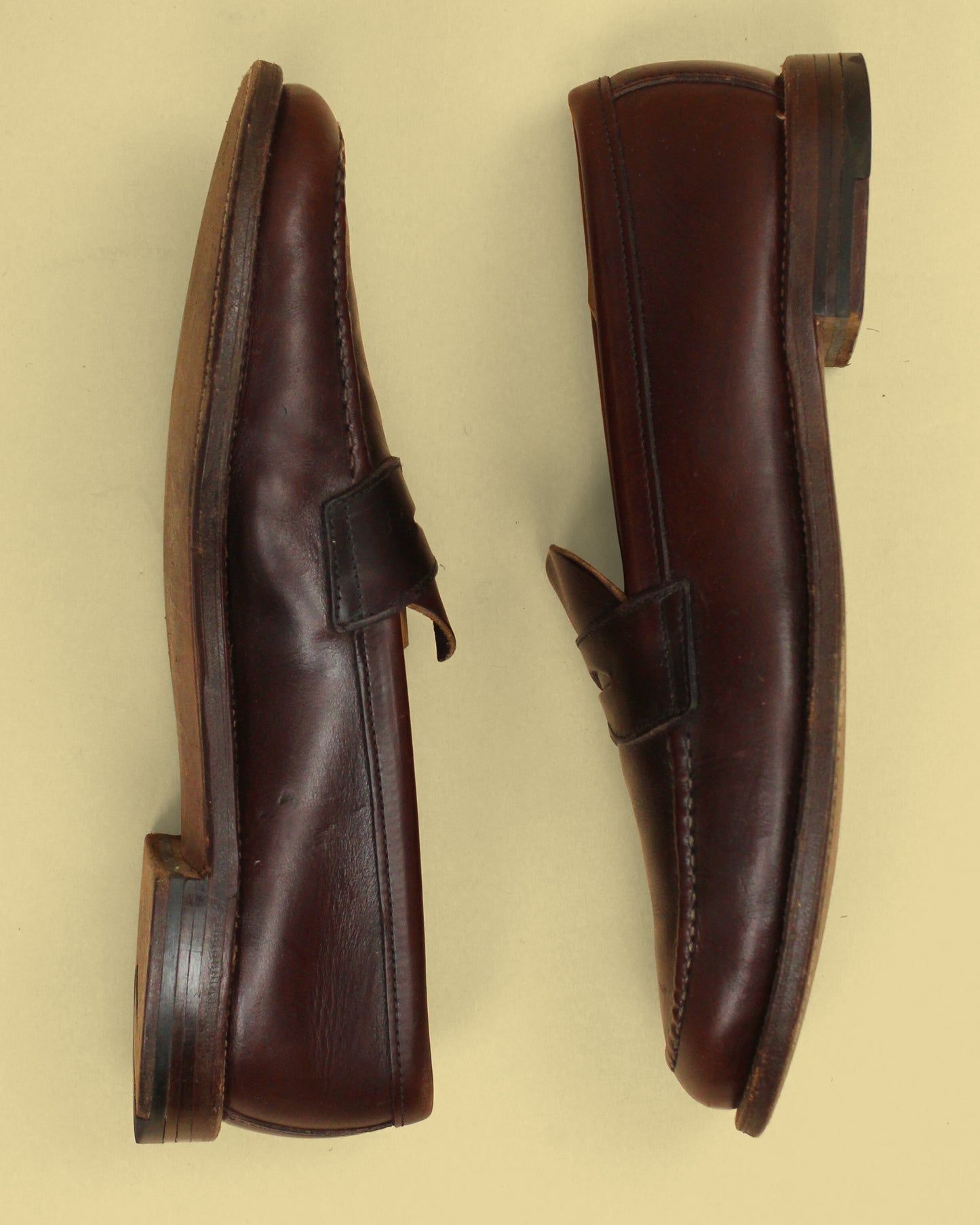 Alden Brown Chromexcel Leisure Handsewn Penny Loafers