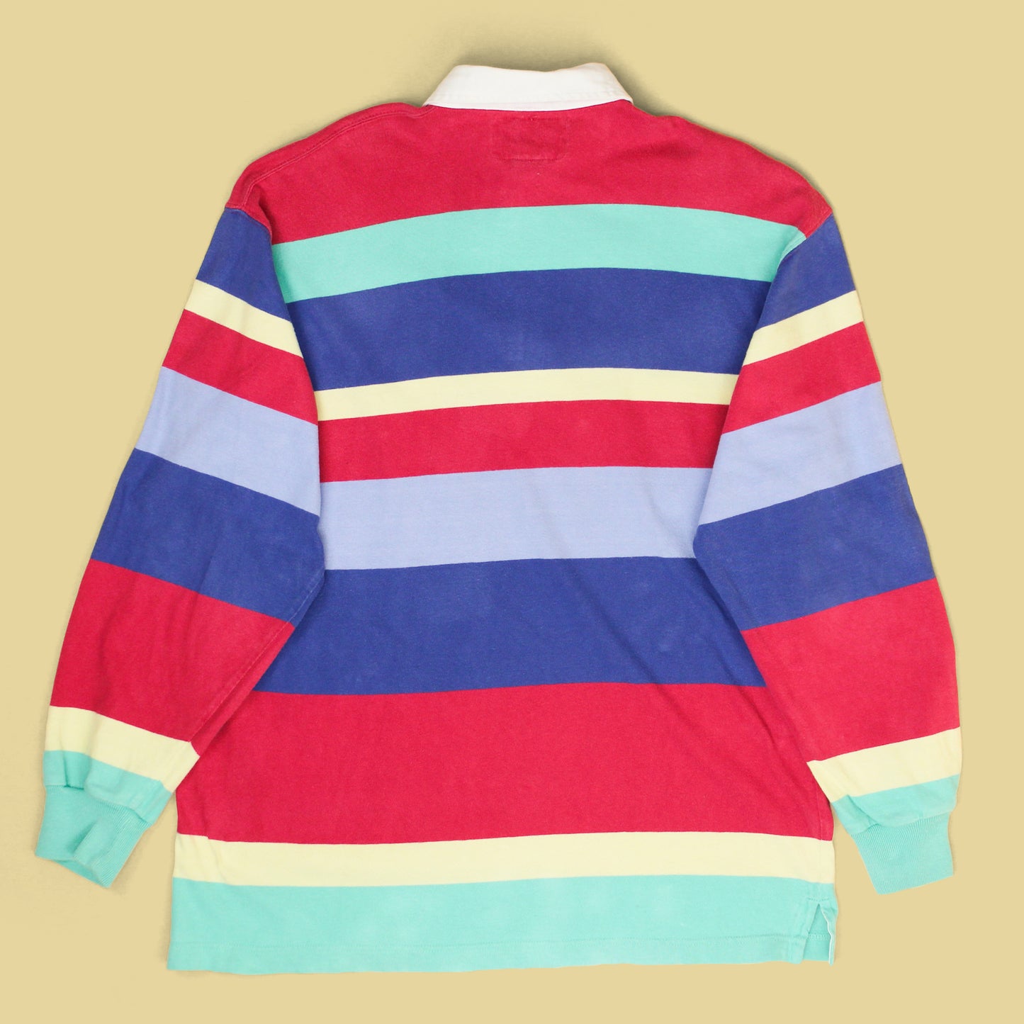 Vintage Lands' End Striped Rugby Shirt