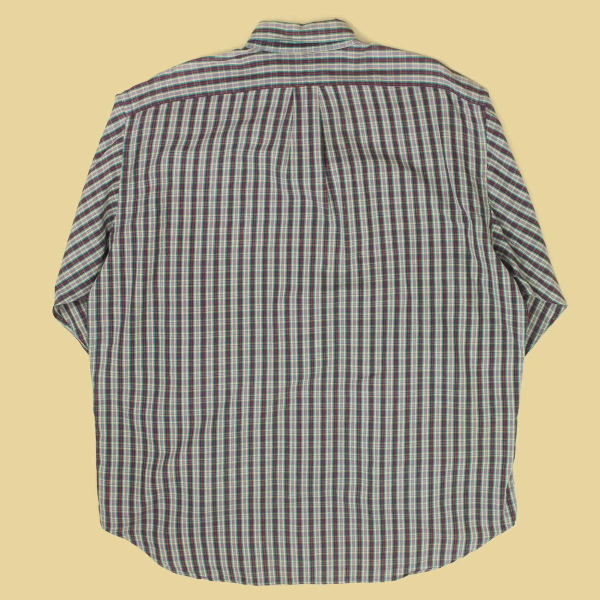 Vintage Polo Ralph Lauren Plaid Cotton Button-Down Blaire Shirt
