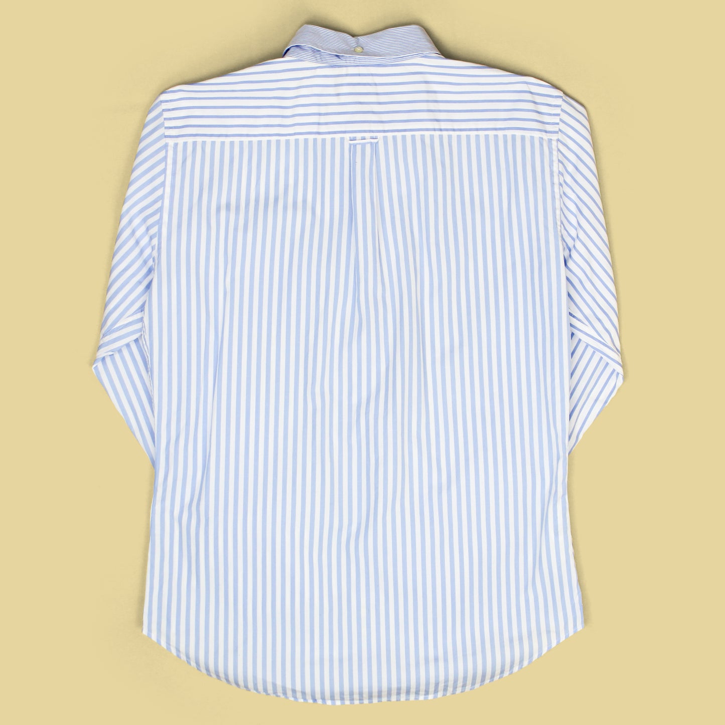 Wooster + Lardini Variegated Stripe Button Down Fun Shirt