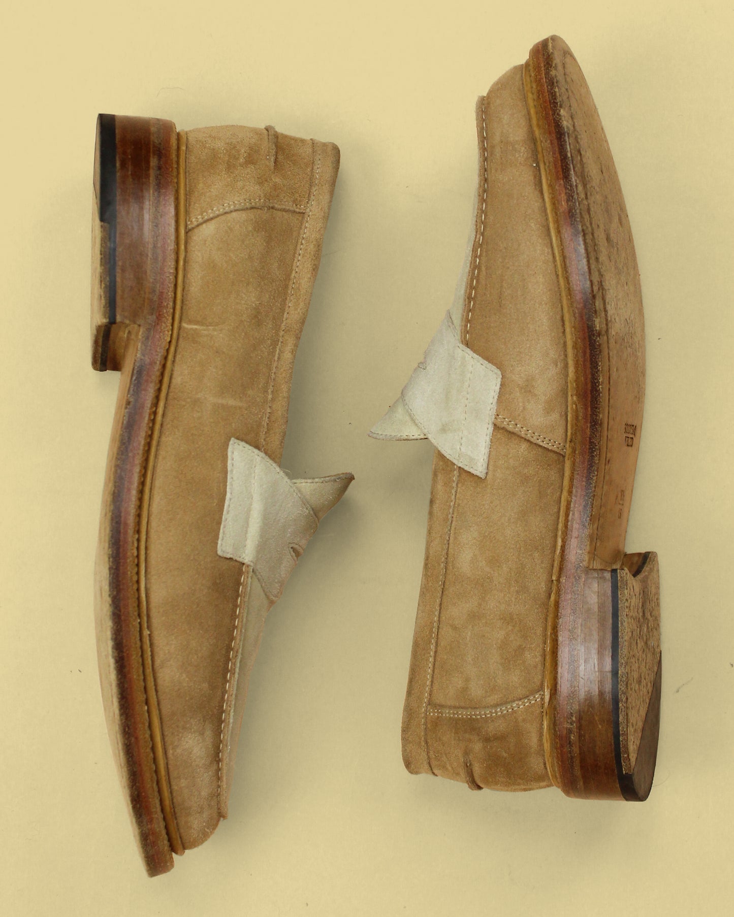 Blackstock & Weber x Kith Mismatched Suede Ellis Penny Loafers