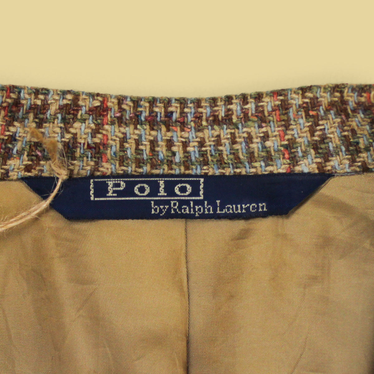 Vintage Polo Ralph Lauren Glen Plaid Tweed Sport Coat