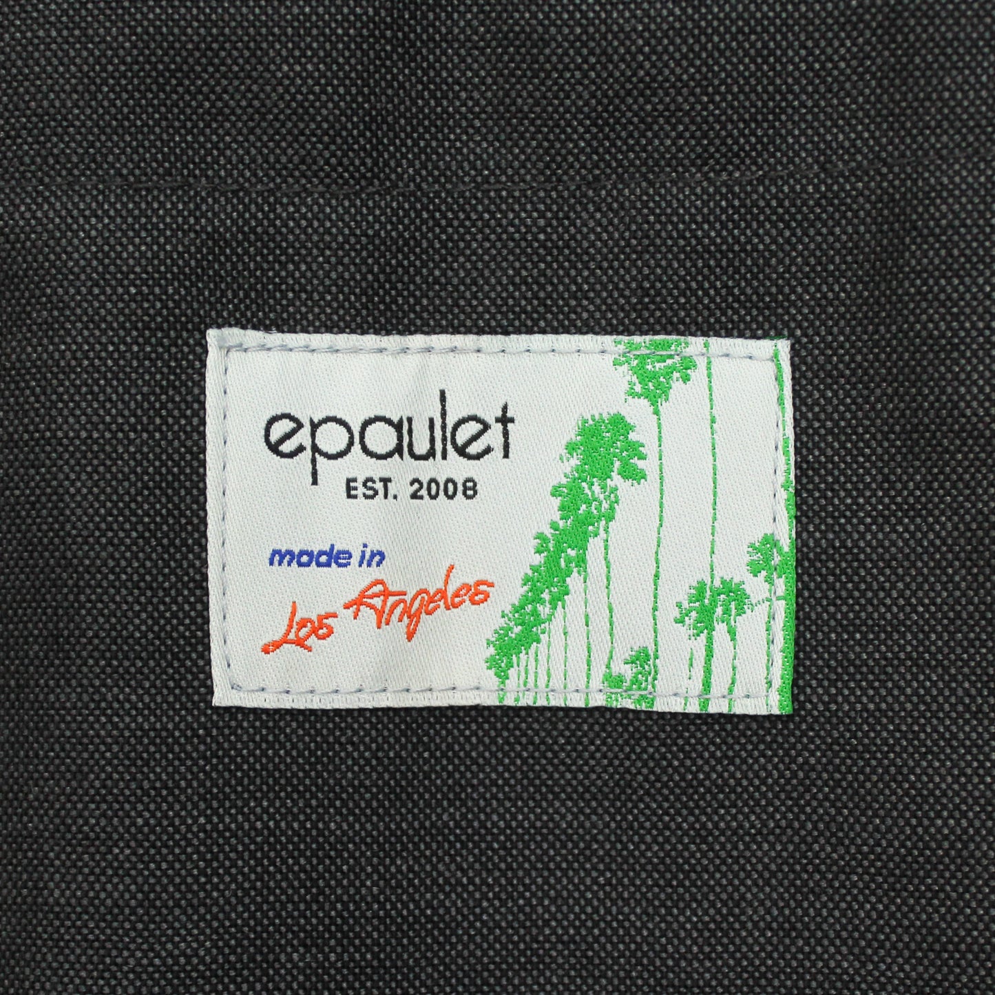 Epaulet Nailhead Tropical Wool Chore Coat