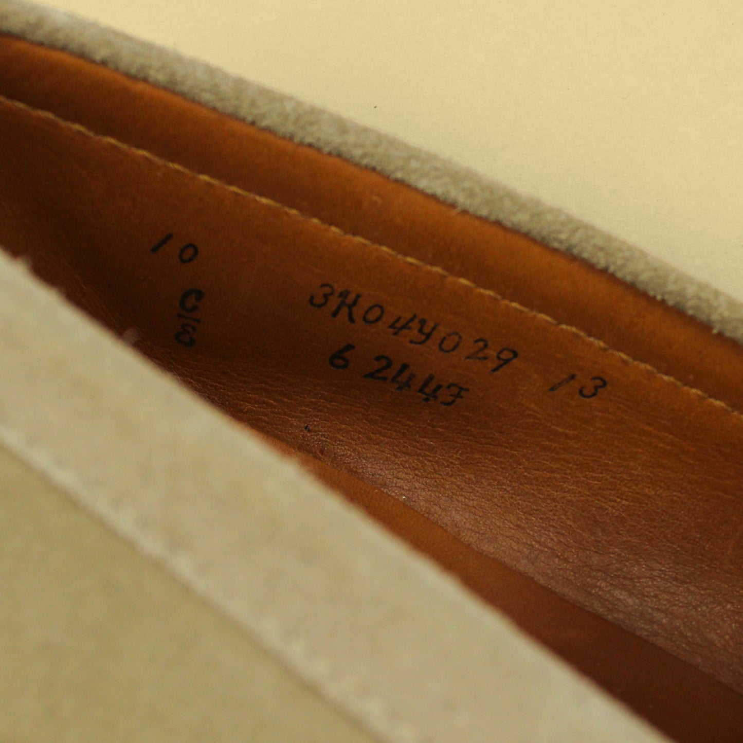 Alden Tan Suede Unlined Leisure Handsewn Penny Loafers