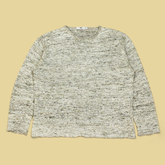 Inis Meáin Linen Roll Neck Tunic Sweater