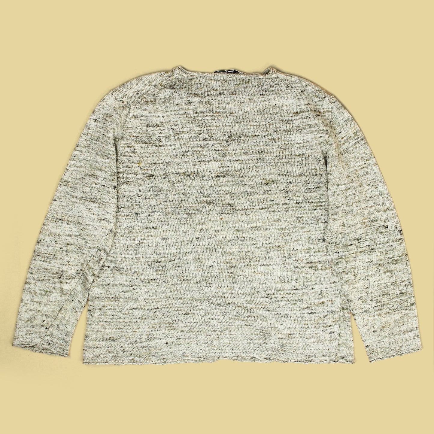 Inis Meáin Linen Roll Neck Tunic Sweater