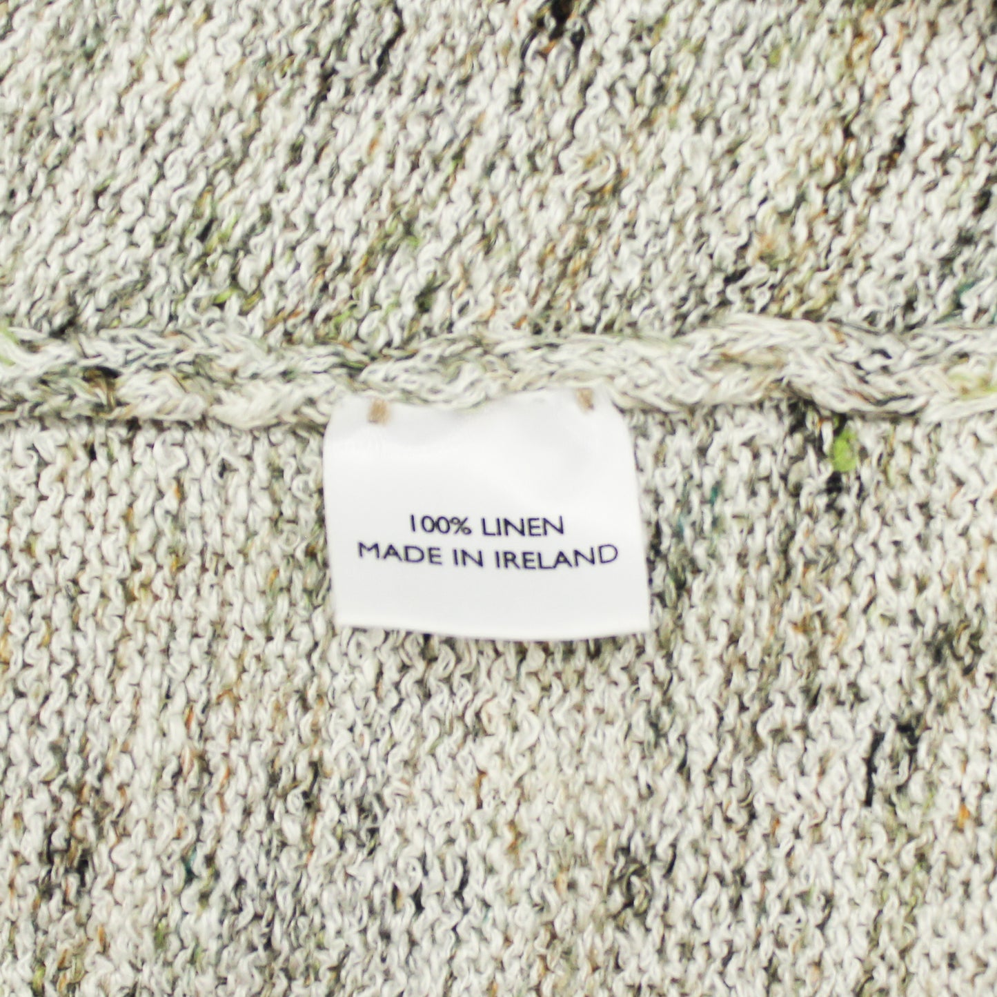 Inis Meáin Linen Roll Neck Tunic Sweater